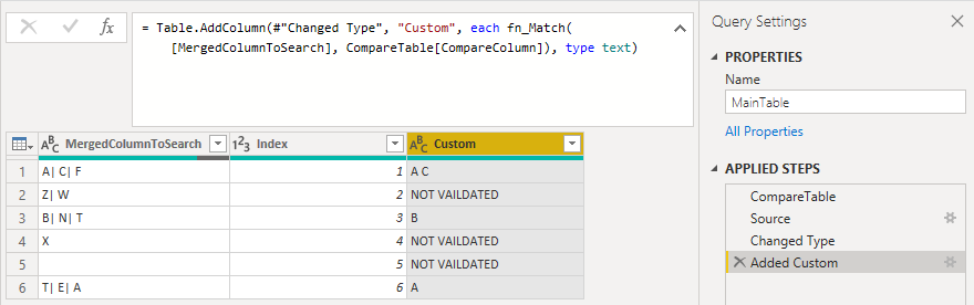 Using a custom function that references other tabl... - Microsoft ...