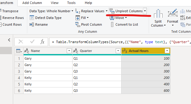 Solved: Combine two tables to create a line chart - Microsoft Fabric ...