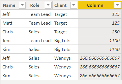 Solved: Help with Dividing when 2 or more roles - Microsoft Fabric ...