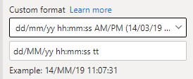 Solved: Custom date format issue in desktop - Microsoft Fabric Community