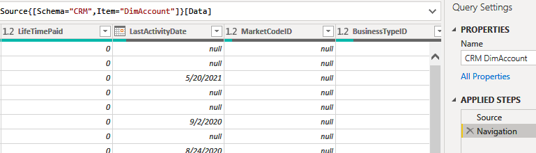 Solved: Missing columns under the Fields view - Microsoft Fabric Community