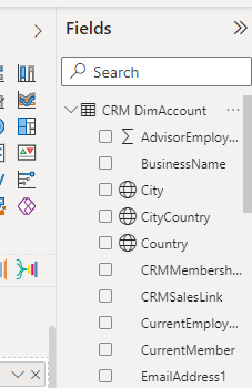 Solved: Missing columns under the Fields view - Microsoft Fabric Community