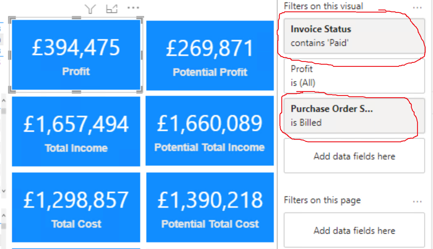 Solved: Applying filters on a card with a measure value is ...
