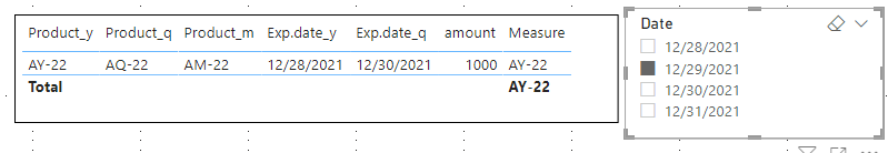 Solved: Calculated columns and slicer value - Microsoft Fabric Community
