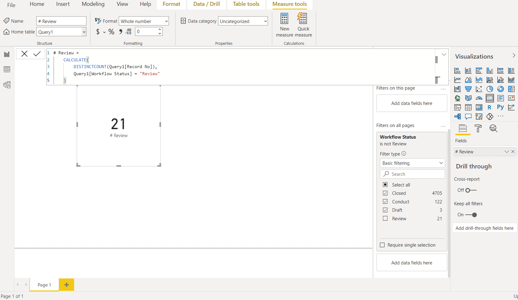 Solved: Dax measure not working with filters - Microsoft Fabric Community