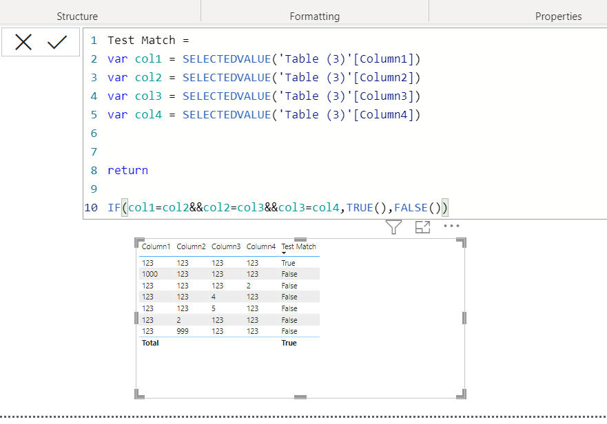 Solved: value compare different column in same table - Microsoft Fabric ...