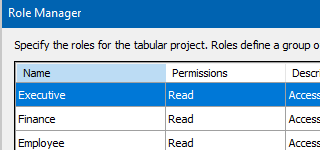 Solved: dax on role manager ssas? - Microsoft Fabric Community