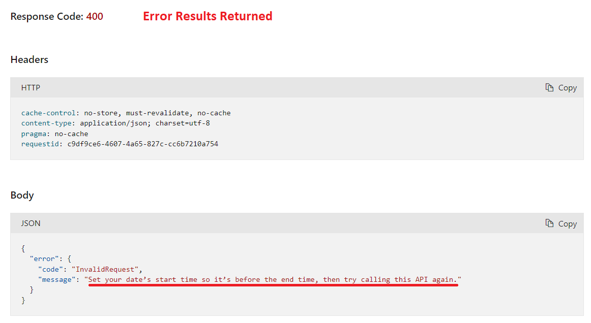 Solved: Admin - Get Activity Events API Error - Microsoft Fabric Community