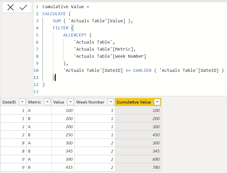 Solved: Cumulative Total Per Group Per Week - Microsoft Fabric Community