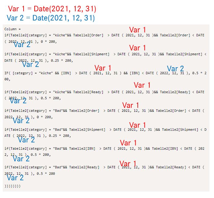 multiple conditions + calculation - Microsoft Fabric Community