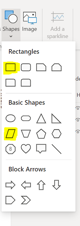 Change the shape of a rectangle - Microsoft Fabric Community