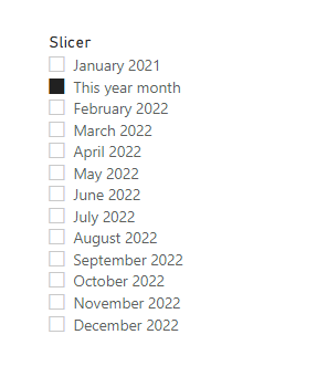 Solved: Automatic update Month in Filter - Microsoft Fabric Community