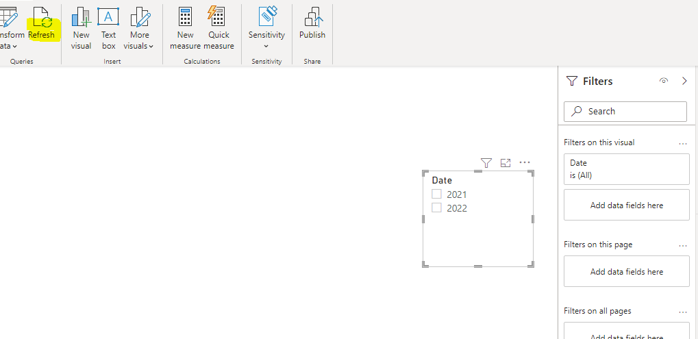Solved: Slicer not getting updated - Microsoft Fabric Community