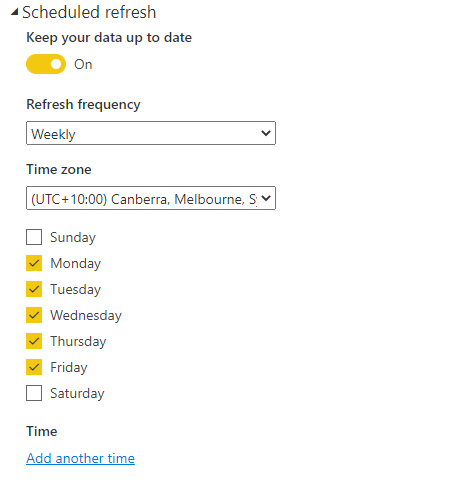 Solved: Scheduled refresh timezone mismatch - Microsoft Fabric Community