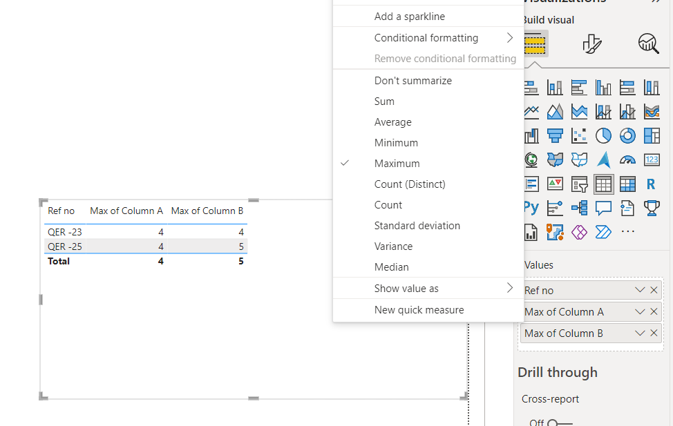 Solved: Sum based on a particular column - Microsoft Fabric Community