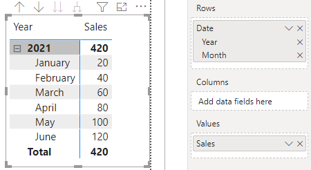 Solved: Re: Add Measure Column to Matrix - Microsoft Fabric Community