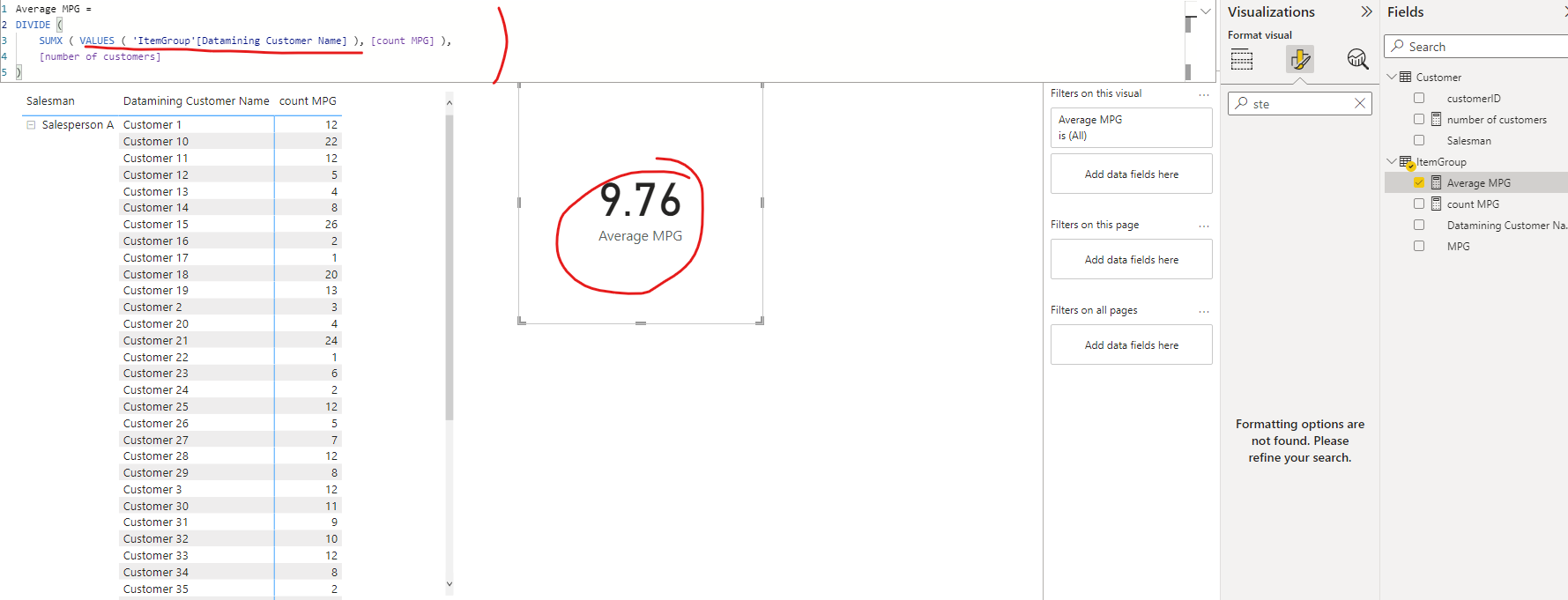 How to Get the Sum of a Count Function - Microsoft Fabric Community