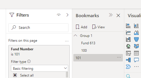 Printing ALL Bookmarks on a Page - Microsoft Fabric Community