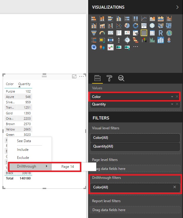 Solved: Drill through/Expand next level/Show level is not ...