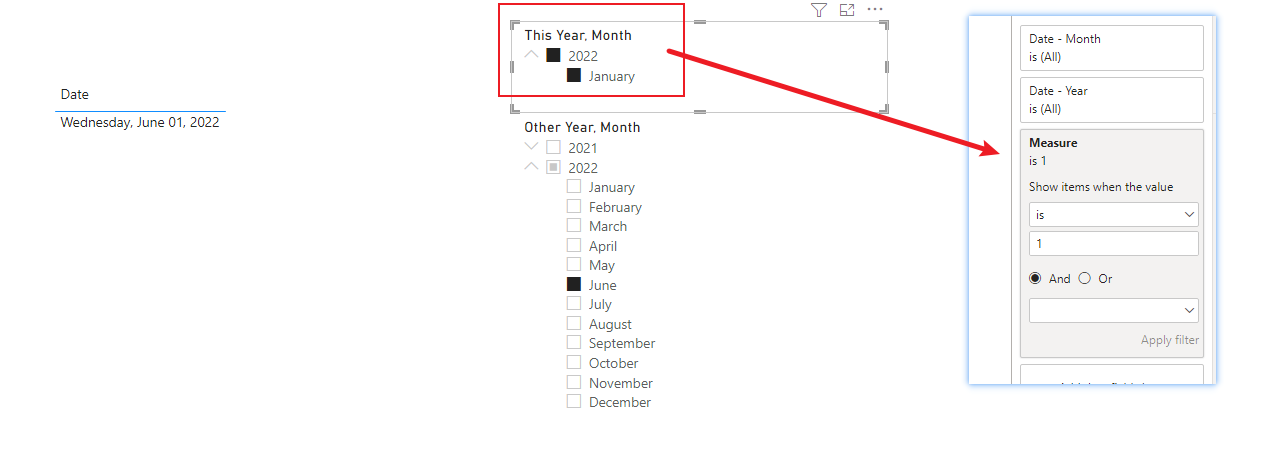 Solved: Automatic update Month in Filter - Microsoft Fabric Community