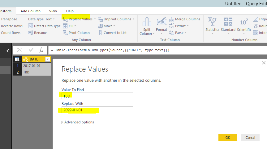 Solved: columns with mixed data types - Microsoft Fabric Community