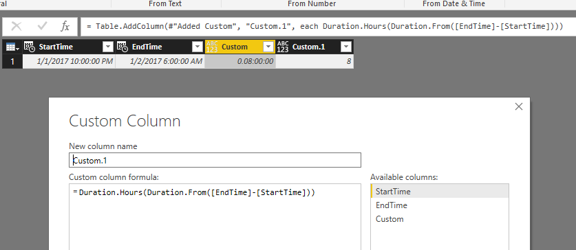 Solved: Duration Calculation across days - Microsoft Fabric Community