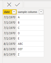 Solved: Counting occurences of dates between table and dat ...