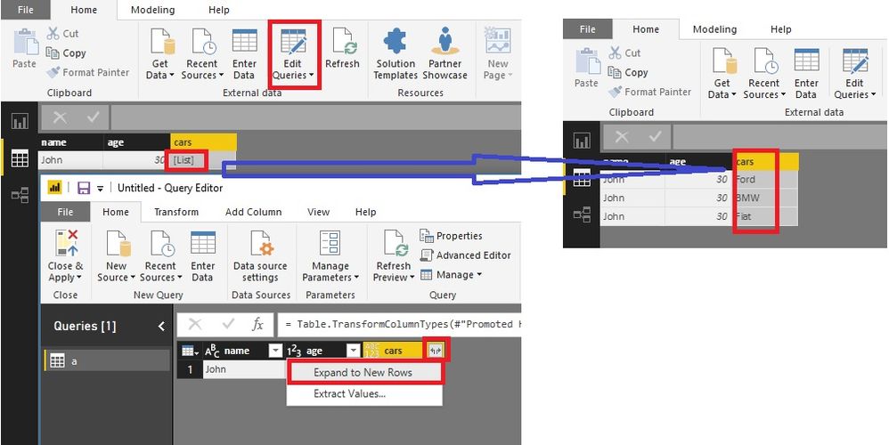 one-to-many relationship in report (From Sharepoint Survey results).jpg