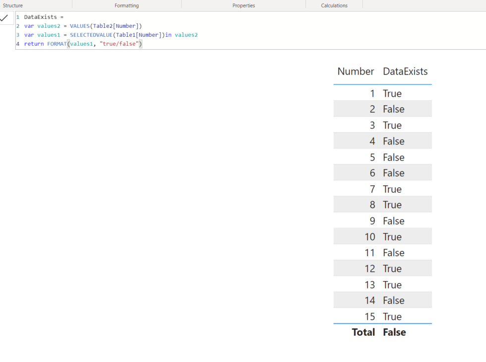Solved: Measure to compare values in two different table - Microsoft ...