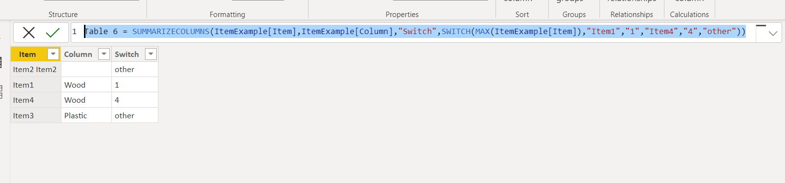 Solved: Using a Case Statement Inside Summarise Columns - Microsoft ...