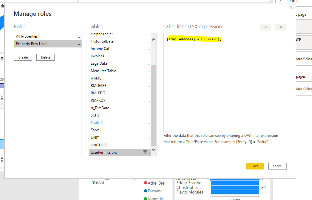 Power Bi issue with Row Level Security - Microsoft Fabric Community