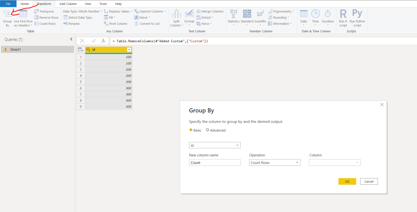 Solved: Create a custom column under transform data - Microsoft Fabric ...