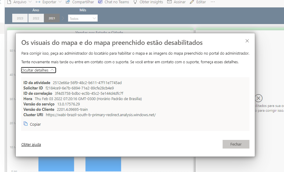 Solved: Problems viewing maps - Microsoft Fabric Community