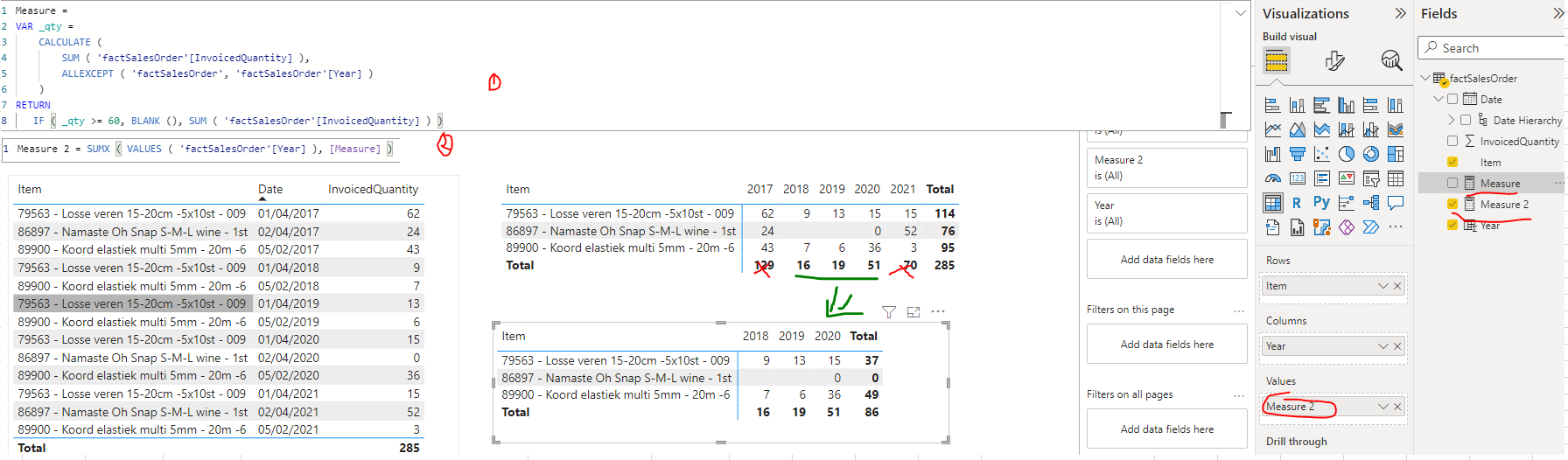 Solved: Filter values per row and not in total column - Microsoft ...