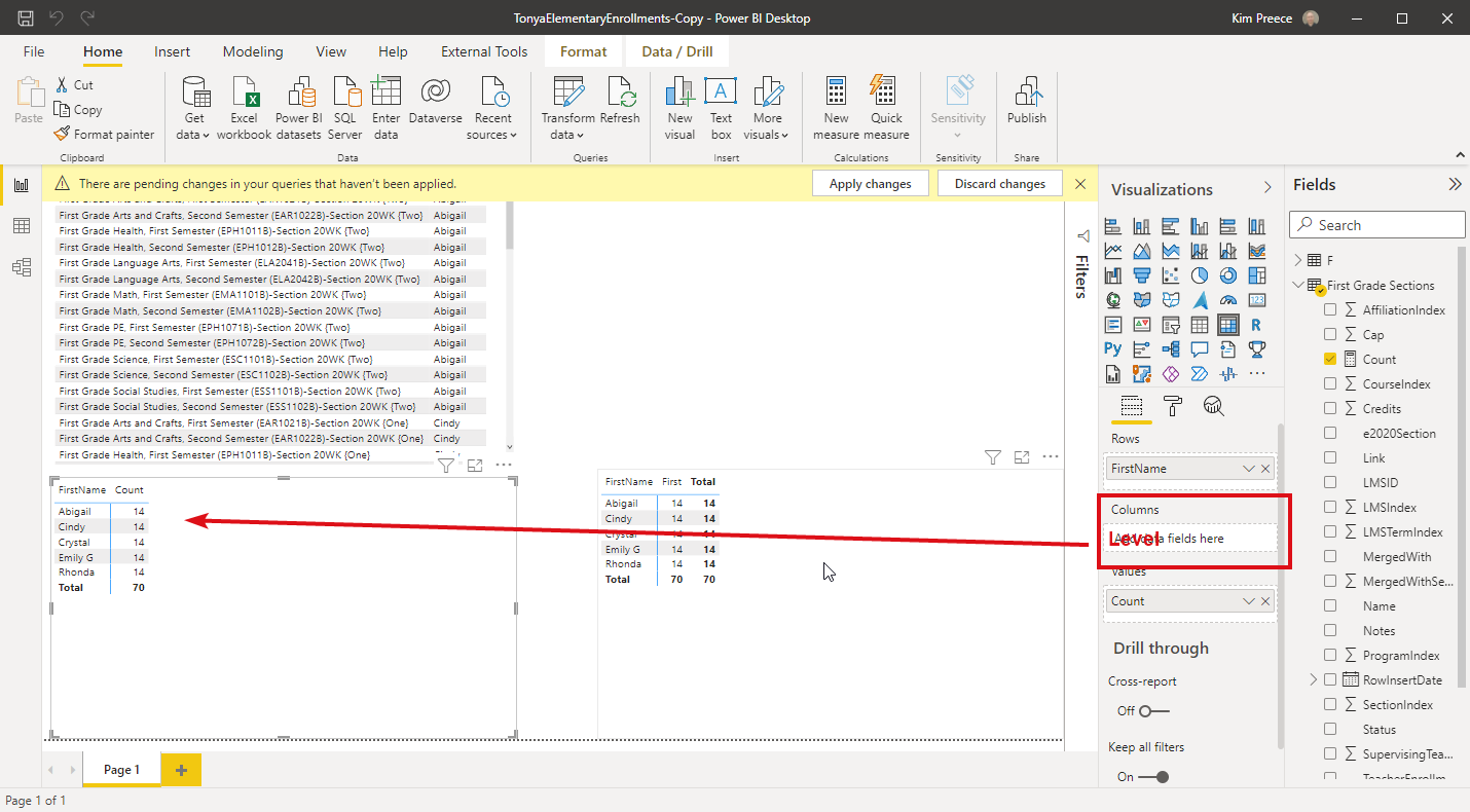 Sum column based off of text data - Microsoft Fabric Community