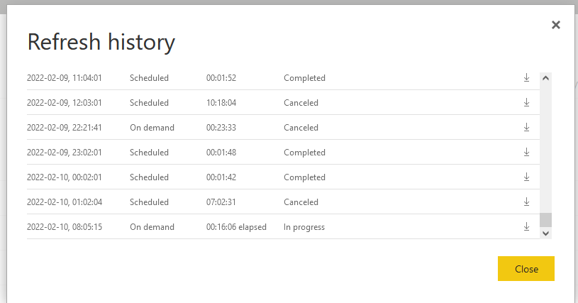 Solved: Dataflow update stuck, sometimes. What to do? - Microsoft ...