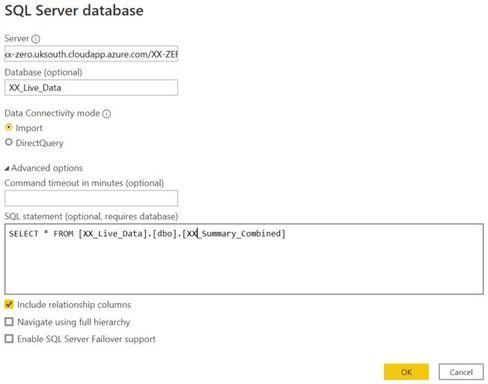 Connecting to an external Azure SQL database that ... - Microsoft ...