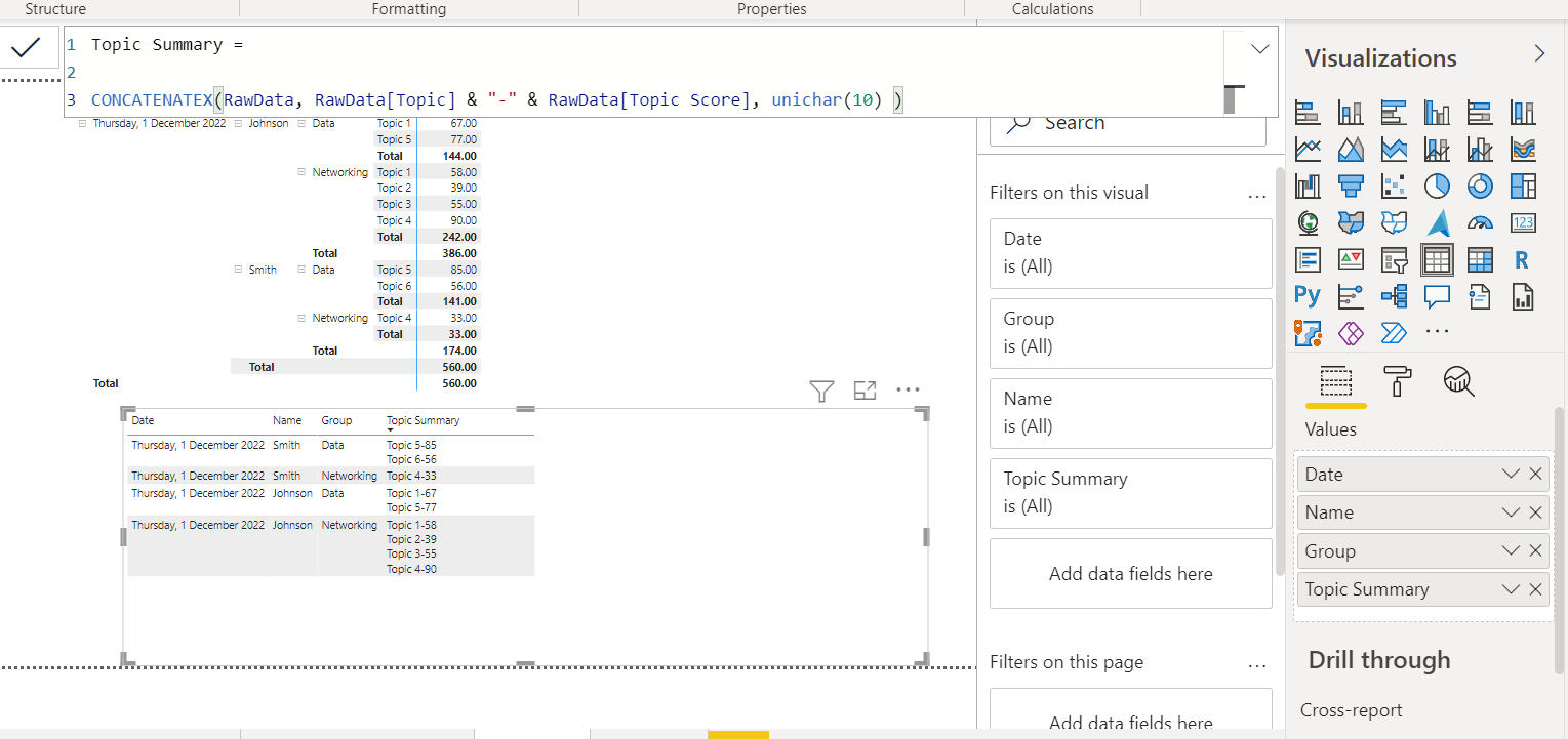 Solved: Help Transforming Data - Microsoft Fabric Community
