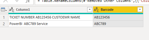 Extract Barcode Number from Text - Microsoft Fabric Community