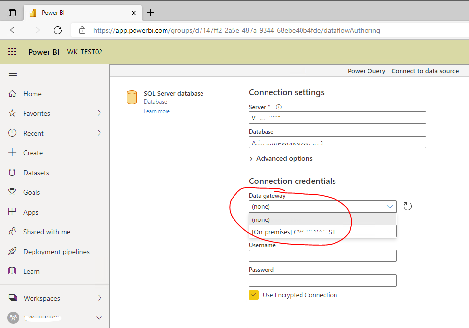 Changing Data Gateway on an existing DataFlow - Microsoft Fabric Community