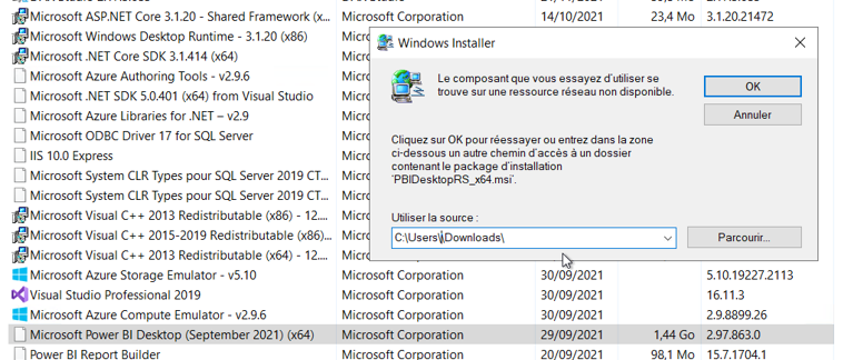 Unable to Install Power BI Desktop January 2022 - Microsoft Fabric ...