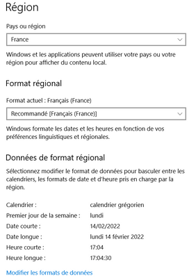 language calendar in french - Microsoft Fabric Community