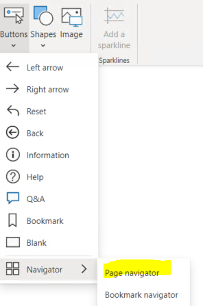 The new page navigation - Microsoft Fabric Community