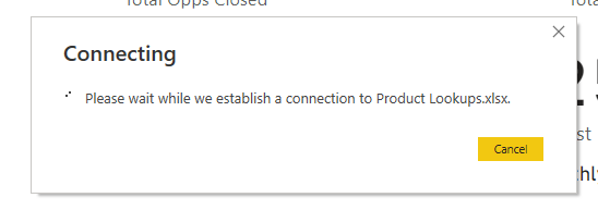 Establishing Connections Taking Forever - Microsoft Fabric Community