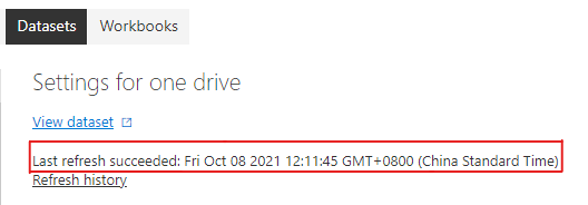 Last Refresh Date of the dataset in power bi repor... - Microsoft ...
