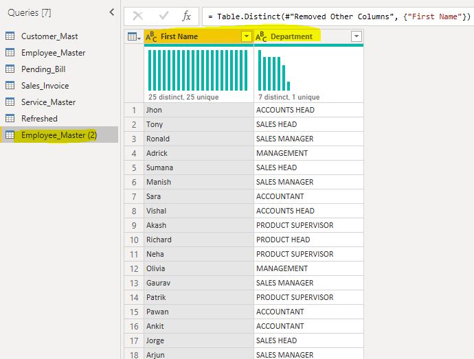 Solved: Filtering a Matrix to a specific row-level that co ...