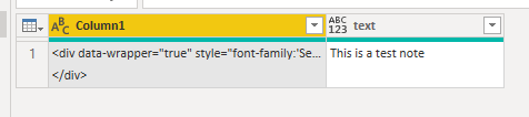 Solved: Removing code around text in a table - Microsoft Fabric Community