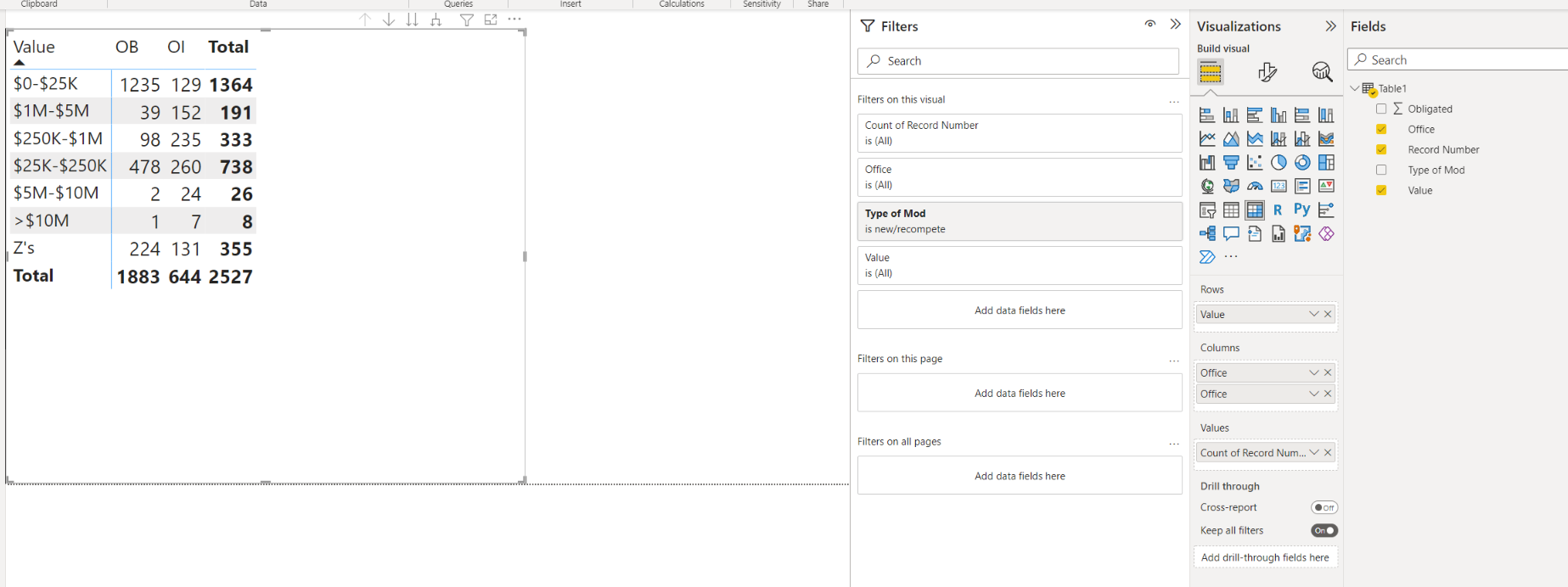 Solved: My Matrix Row Values are Incorrect - Microsoft Fabric Community