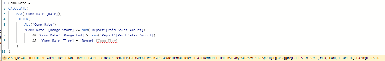 Look up value based on (1) value between a range a... - Microsoft ...