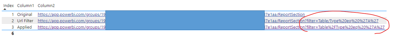 Cross Filtering Another Report via Web URL - Microsoft Fabric Community